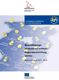 Broschüre Regionalbudget