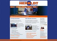 WEBSITE Bauschlosserei Heroldt