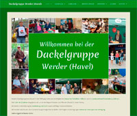 WEBSITE Dackelgruppe Werder (Havel)