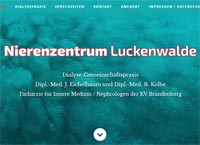 WEBSITE Nierenzentrum Luckenwalde