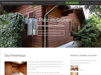 WEBSITE Ferienhaus am Motzener See