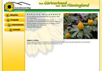 WEBSITE Gartenbau GbR "Zum gr&uuml;nen Weg"