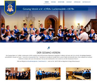 WEBSITE Gesang-Verein e.V. &laquo;LYRA&raquo; Luckenwalde &laquo;1878&raquo;