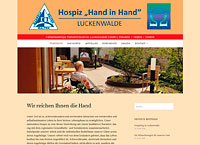 WEBSITE Hospiz "Hand in Hand" Luckenwalde