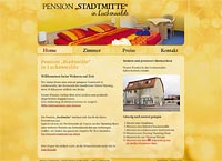 WEBSITE Pension &bdquo;Stadtmitte&rdquo; in Luckenwalde
