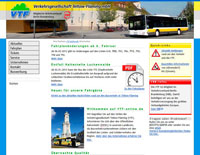 WEBSITE Verkehrsgesellschaft Teltow-Fläming